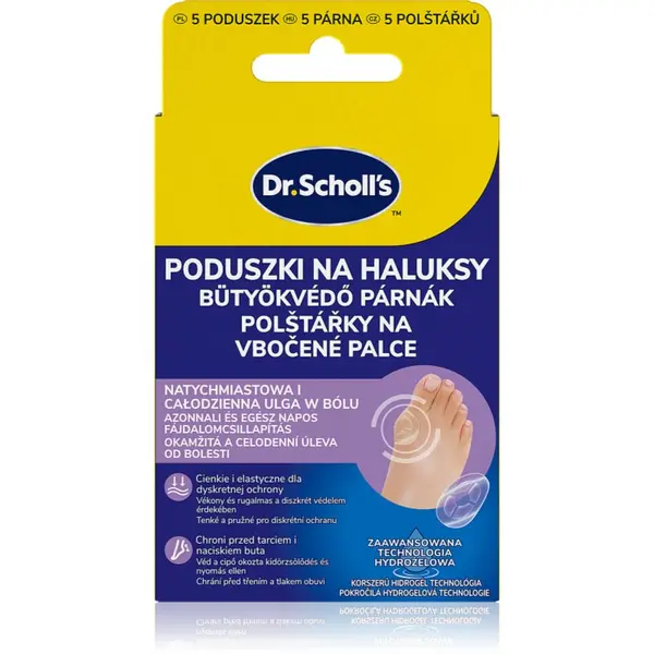 Scholl Scholl Dr. Scholl's Bunion Cushions blazinica za mezinec za izbočen nožni palec 5 kos