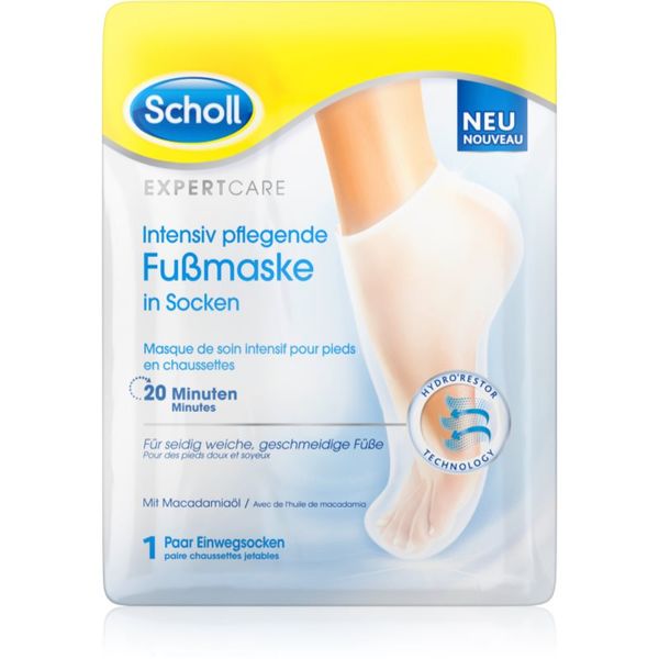 Scholl Scholl Expert Care globinsko hranilna maska za noge 1 kos