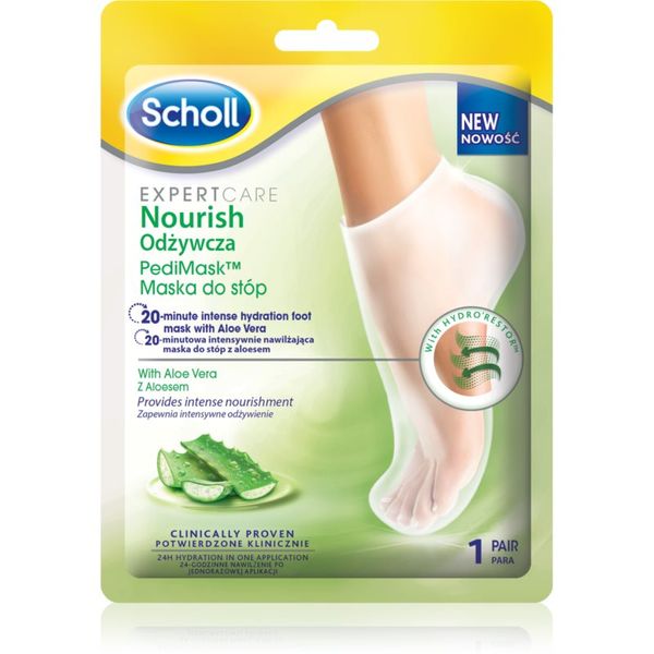 Scholl Scholl Expert Care globinsko hranilna maska za noge