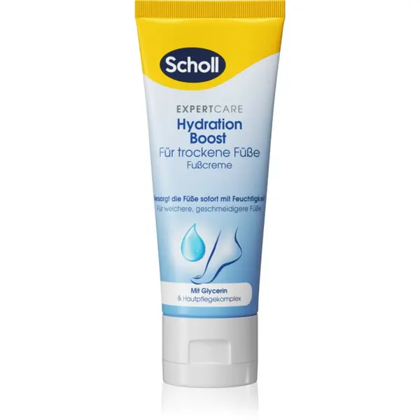Scholl Scholl Foot Cream Hydration Boost globinsko vlažilna krema za stopala 75 ml