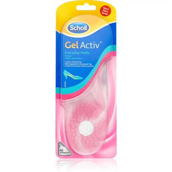 Scholl Scholl GelActiv Everyday Heels gel blazinice za noge in čevlje 1 par