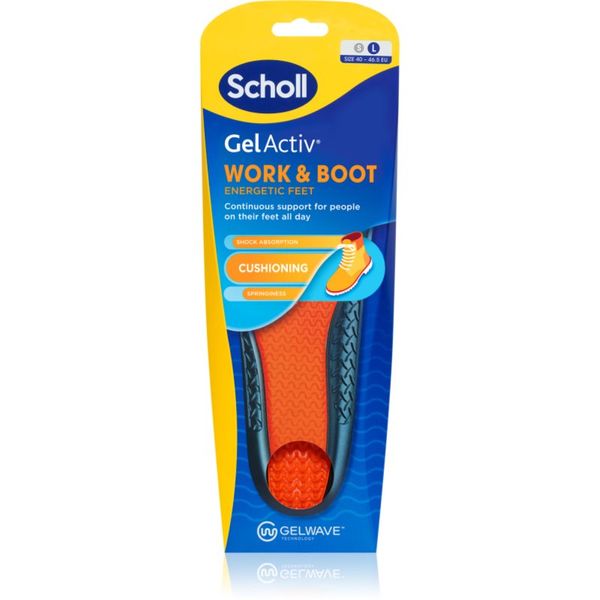 Scholl Scholl GelActiv Insole Work vložki za čevlje 1 par