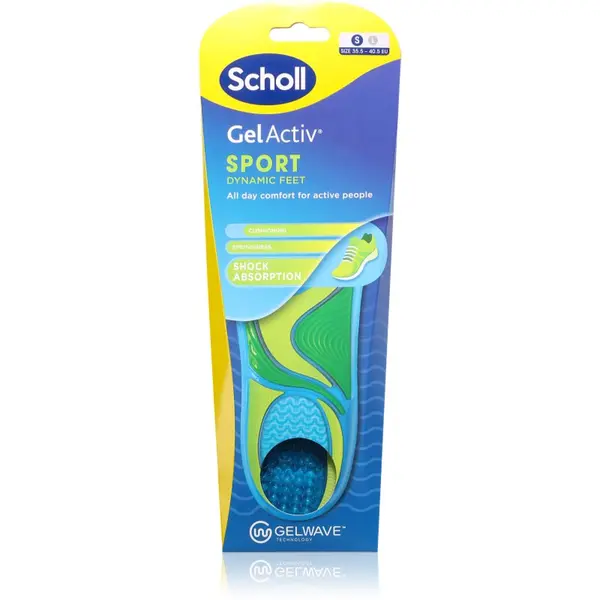 Scholl Scholl GelActiv Sport gel blazinice za športnike velikost EU 35.5 - 40.5 1 par