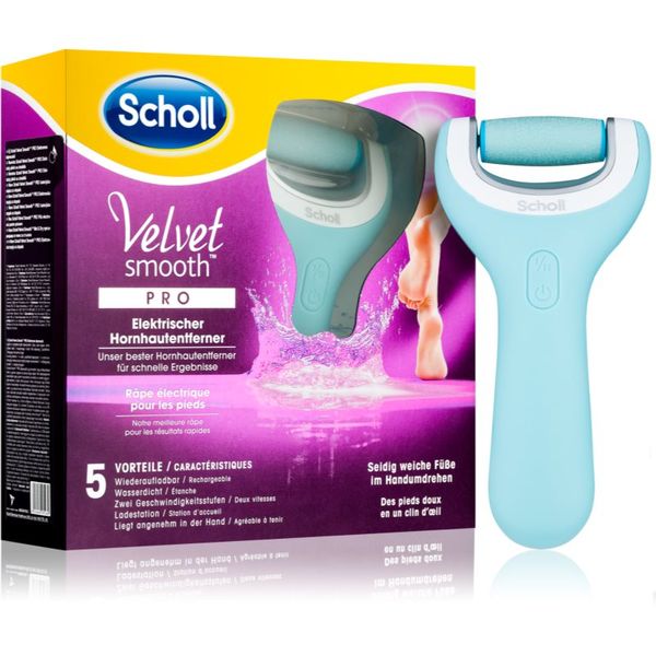 Scholl Scholl Velvet Smooth Pro električna pilica za stopala vodoodporna 1 kos