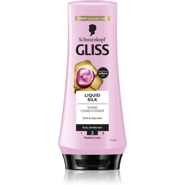 Schwarzkopf Schwarzkopf Gliss Liquid Silk regeneracijski balzam za krepitev in sijaj las 200 ml