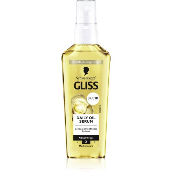 Schwarzkopf Schwarzkopf Gliss Oil Nutritive oljni serum za vsakodnevno uporabo 75 ml