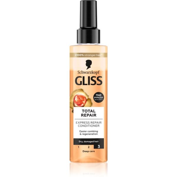 Schwarzkopf Schwarzkopf Gliss Total Repair regeneracijski balzam za suhe konice las 200 ml