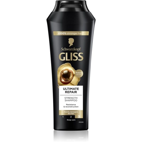 Schwarzkopf Schwarzkopf Gliss Ultimate Repair šampon za okrepitev las za suhe in poškodovane lase 250 ml