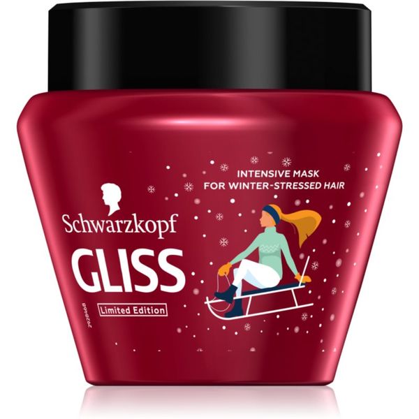 Schwarzkopf Schwarzkopf Gliss Winter Repair intenzivna regeneracijska maska za suhe, obremenjene lase 300 ml