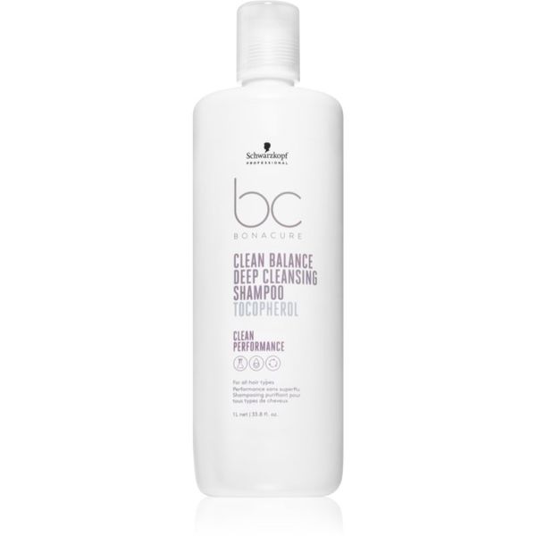 Schwarzkopf Professional Schwarzkopf Professional BC Bonacure Clean Balance globinsko čistilni šampon 1000 ml