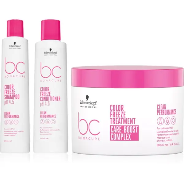 Schwarzkopf Professional Schwarzkopf Professional BC Bonacure Color Freeze set za barvane lase