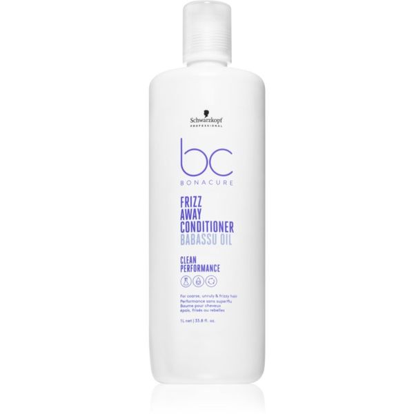 Schwarzkopf Professional Schwarzkopf Professional BC Bonacure Frizz Away Conditioner balzam za neobvladljive lase 1000 ml