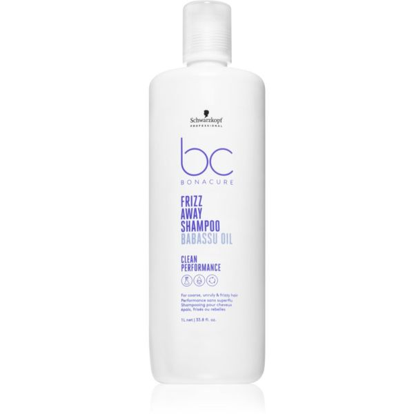 Schwarzkopf Professional Schwarzkopf Professional BC Bonacure Frizz Away Shampoo šampon za neobvladljive lase 1000 ml