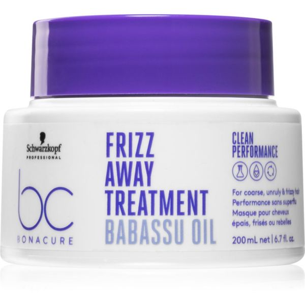 Schwarzkopf Professional Schwarzkopf Professional BC Bonacure Frizz Away Treatment maska za neobvladljive lase 200 ml