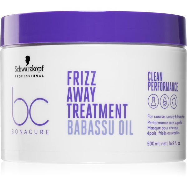 Schwarzkopf Professional Schwarzkopf Professional BC Bonacure Frizz Away Treatment maska za neobvladljive lase 500 ml