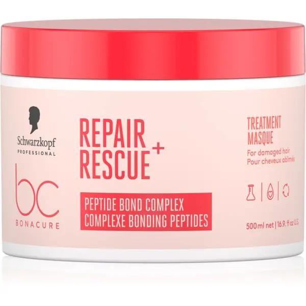 Schwarzkopf Professional Schwarzkopf Professional BC Bonacure Repair Rescue+ intenzivna hranilna maska za poškodovane lase 500 ml