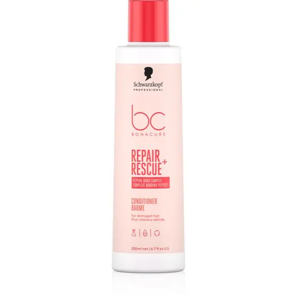 Schwarzkopf Professional Schwarzkopf Professional BC Bonacure Repair Rescue+ intenzivni balzam za poškodovane lase 200 ml