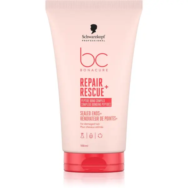 Schwarzkopf Professional Schwarzkopf Professional BC Bonacure Repair Rescue+ kremasti serum za zelo poškodovane lase z razcepljenimi konicami 100 ml