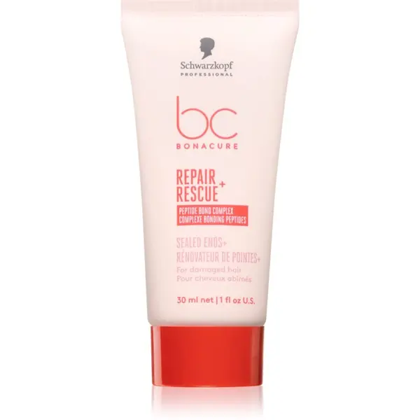 Schwarzkopf Professional Schwarzkopf Professional BC Bonacure Repair Rescue+ kremasti serum za zelo poškodovane lase z razcepljenimi konicami 30 ml