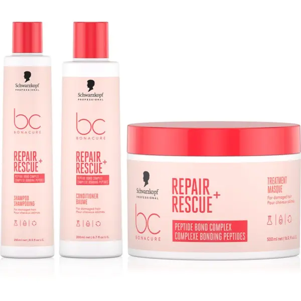 Schwarzkopf Professional Schwarzkopf Professional BC Bonacure Repair Rescue+ set za poškodovane lase