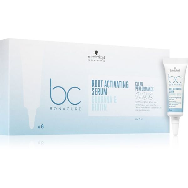 Schwarzkopf Professional Schwarzkopf Professional BC Bonacure Scalp serum za lase za aktivacijo lasnih korenin 8x7 ml