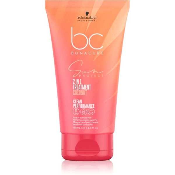 Schwarzkopf Professional Schwarzkopf Professional BC Bonacure Sun Protect 2-IN-1 Treatment regeneracijska kura 2 v 1 150 ml