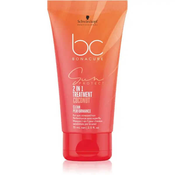 Schwarzkopf Professional Schwarzkopf Professional BC Bonacure Sun Protect 2-IN-1 Treatment regeneracijska kura 2 v 1 75 ml
