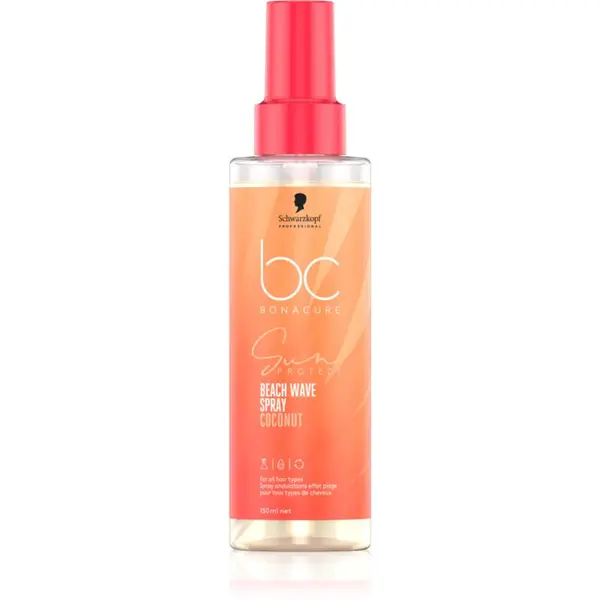 Schwarzkopf Professional Schwarzkopf Professional BC Bonacure Sun Protect Beach Waves Spray pršilo za lase za učinek kot s plaže 150 ml