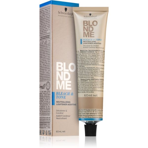 Schwarzkopf Professional Schwarzkopf Professional Blondme Bleach & Tone snov za posvetlitev in toniranje odtenek Ash 60 ml