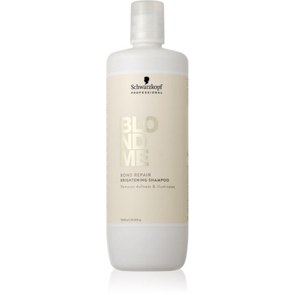 Schwarzkopf Professional Schwarzkopf Professional Blondme Bond Repair Brightening Shampoo osvetljevalni šampon za blond lase 1000 ml