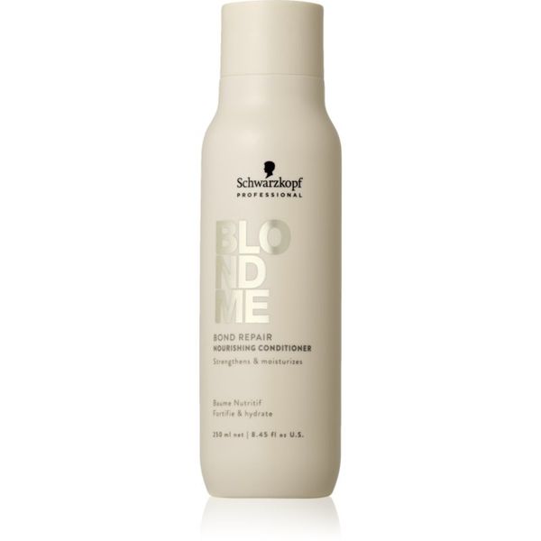 Schwarzkopf Professional Schwarzkopf Professional Blondme Bond Repair Nourishing Conditioner hranilni balzam za blond lase 250 ml