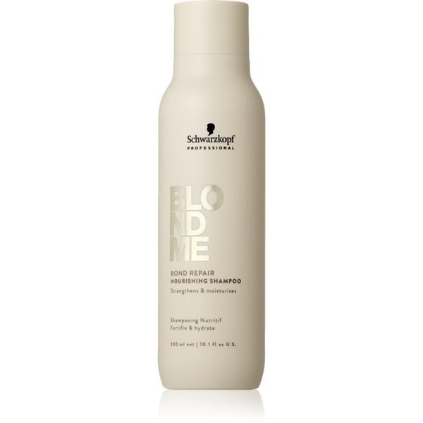 Schwarzkopf Professional Schwarzkopf Professional Blondme Bond Repair Nourishing Shampoo intenzivno hranilni šampon za blond lase 300 ml