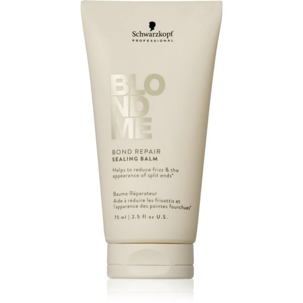Schwarzkopf Professional Schwarzkopf Professional Blondme Bond Repair Sealing Balm negovalni bazam za lase proti krepastim lasem 75 ml