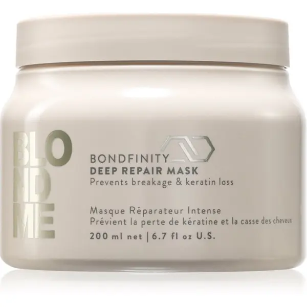 Schwarzkopf Professional Schwarzkopf Professional Blondme Bondfinity Deep Repair Mask globinsko regeneracijska maska 200 ml