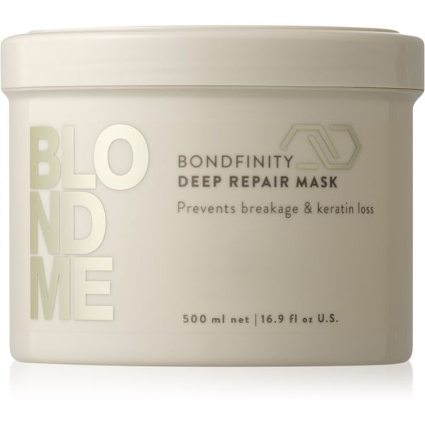 Schwarzkopf Professional Schwarzkopf Professional Blondme Bondfinity Deep Repair Mask globinsko regeneracijska maska 500 ml