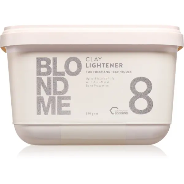 Schwarzkopf Professional Schwarzkopf Professional Blondme Clay Lightener 8 posvetlitveni puder za blond lase 350 g