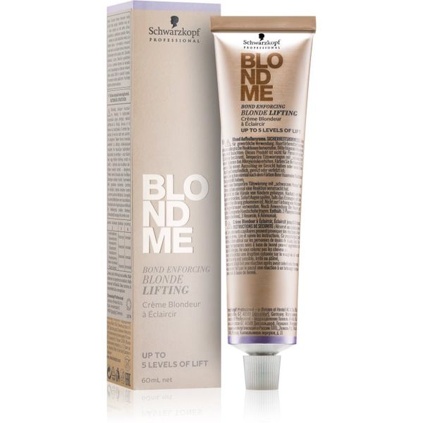 Schwarzkopf Professional Schwarzkopf Professional Blondme Lifting posvetlitvena krema za blond lase odtenek Ice-Irisé 60 ml