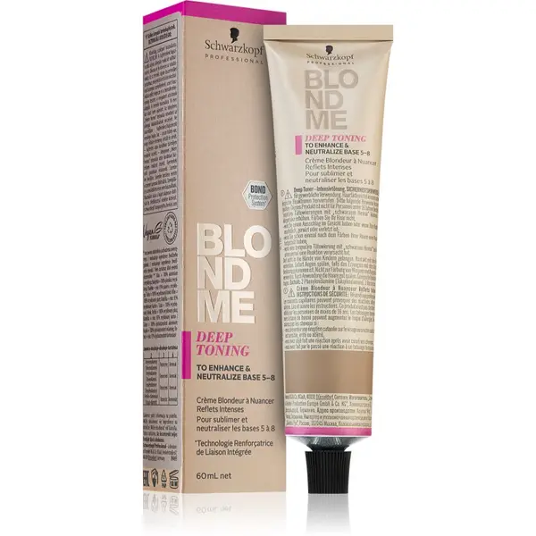 Schwarzkopf Professional Schwarzkopf Professional Blondme Toning tonirana barva za lase Peach Sorbet 60 ml