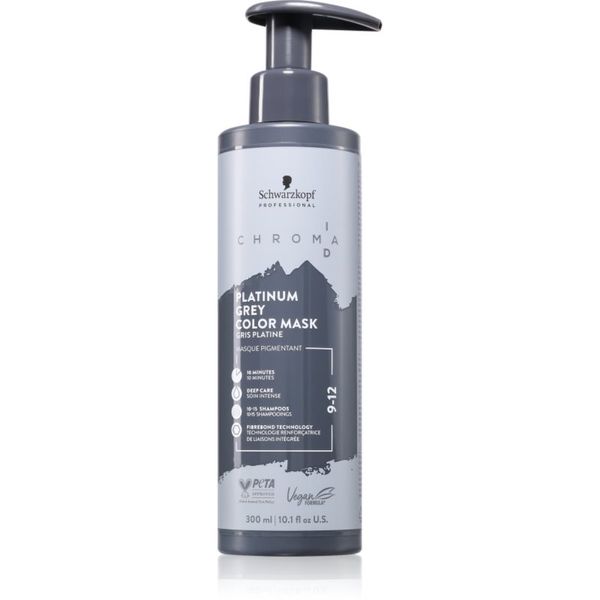 Schwarzkopf Professional Schwarzkopf Professional Chroma ID Color Mask intenzivna barvna maska za lase odtenek 9-12 Platinum Grey 300 ml