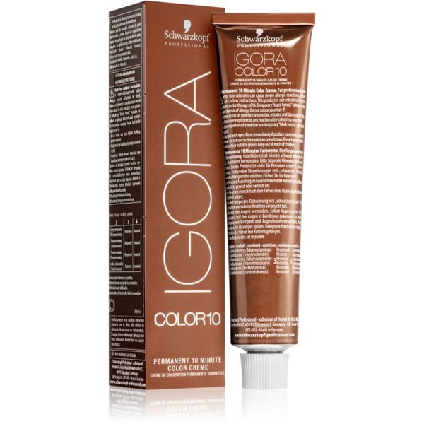 Schwarzkopf Professional Schwarzkopf Professional IGORA Color 10 10-minutna permanentna barva za lase 3-0 Dark Brown Natural 60 ml