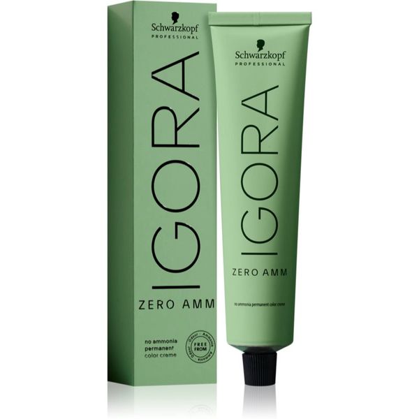 Schwarzkopf Professional Schwarzkopf Professional IGORA ZERO AMM permanentna barva za lase brez amoniaka odtenek 6-46 60 ml