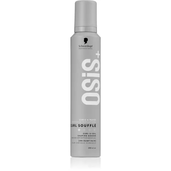Schwarzkopf Professional Schwarzkopf Professional Osis+ Curl Soufflé oblikovalna pena za valovite in kodraste lase 200 ml