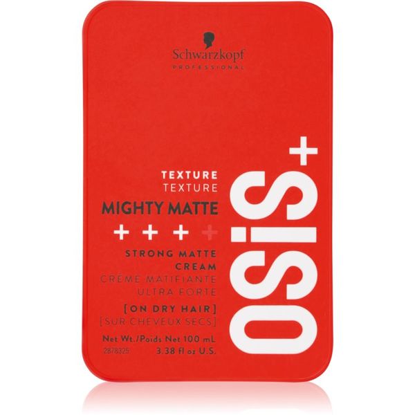 Schwarzkopf Professional Schwarzkopf Professional Osis+ Mighty Matte matirajoča krema za lase 100 ml