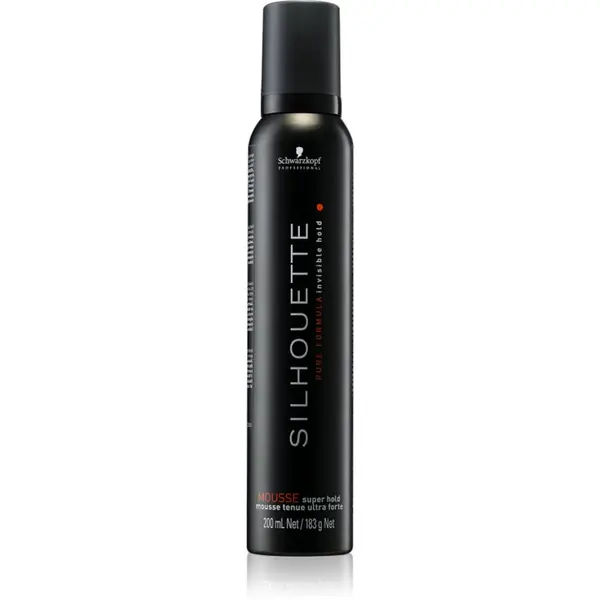 Schwarzkopf Professional Schwarzkopf Professional Silhouette Super Hold pena za lase z močnim utrjevanjem 200 ml