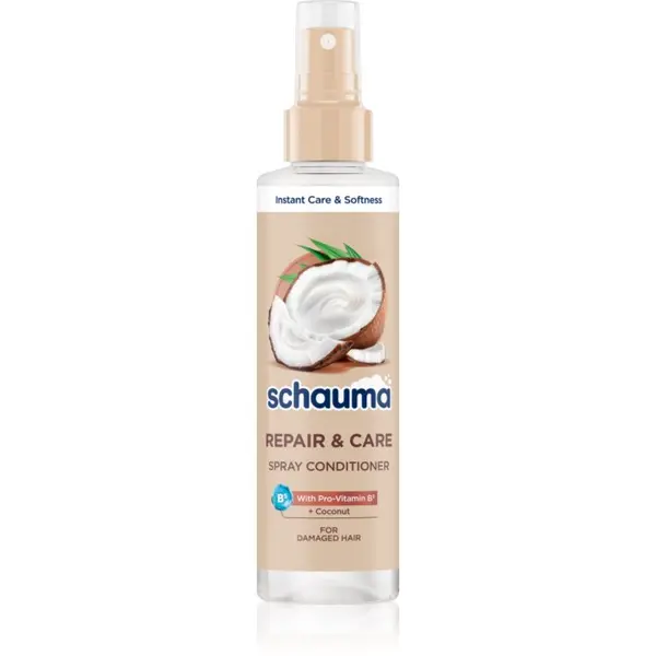 Schwarzkopf Schwarzkopf Schauma Repair & Care regeneracijski balzam v pršilu za poškodovane lase 200 ml