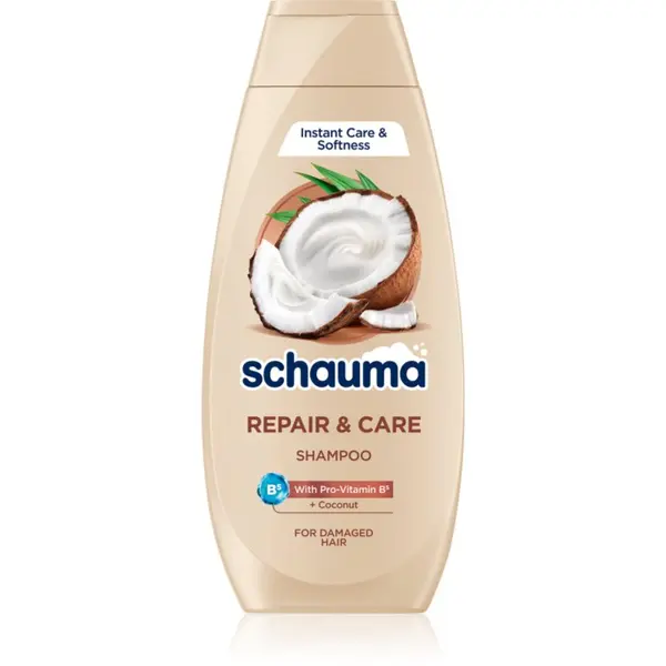 Schwarzkopf Schwarzkopf Schauma Repair & Care šampon za suhe in poškodovane lase s kokosom 400 ml