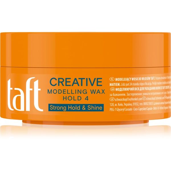 Schwarzkopf Schwarzkopf Taft Looks Creative modelirni vosek ultra močna fiksacija 75 ml