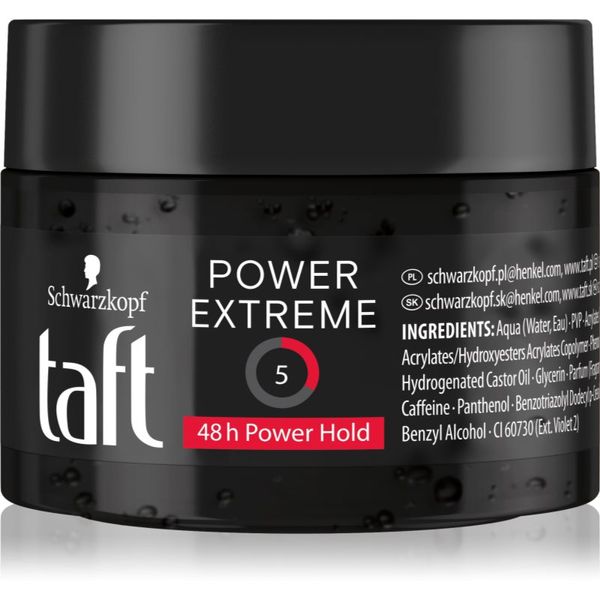 Schwarzkopf Schwarzkopf Taft Power ekstra utrjevalni gel za lase 250 ml