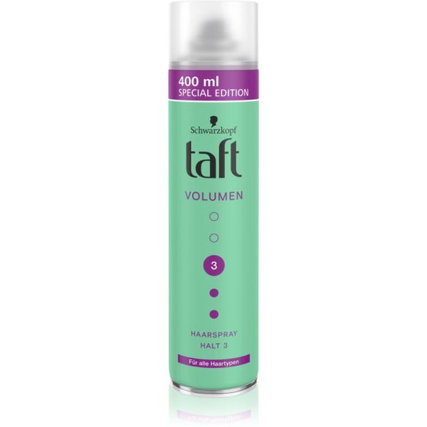 Schwarzkopf Schwarzkopf Taft Volume lak za lase s srednjim utrjevanjem za tanke lase 400 ml