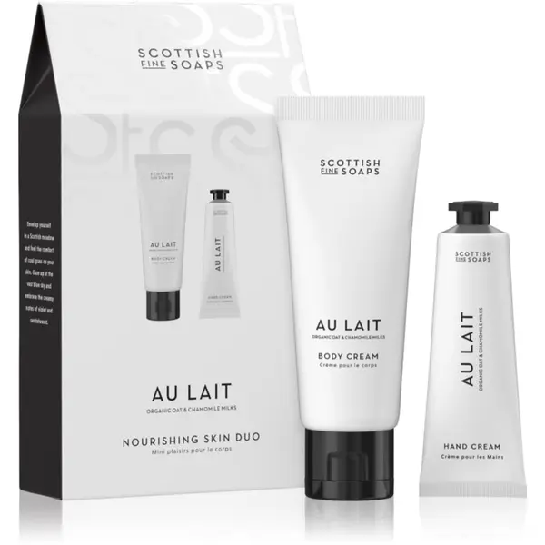 Scottish Fine Soaps Scottish Fine Soaps Au Lait darilni set za roke